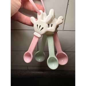 Disney Pastel Mickey Mouse Measuring Spoons Easter Colors
